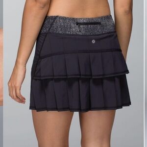 Lululemon Run: Pace Setter Skirt (Tall)
Black / Burlap Texture Black Dune